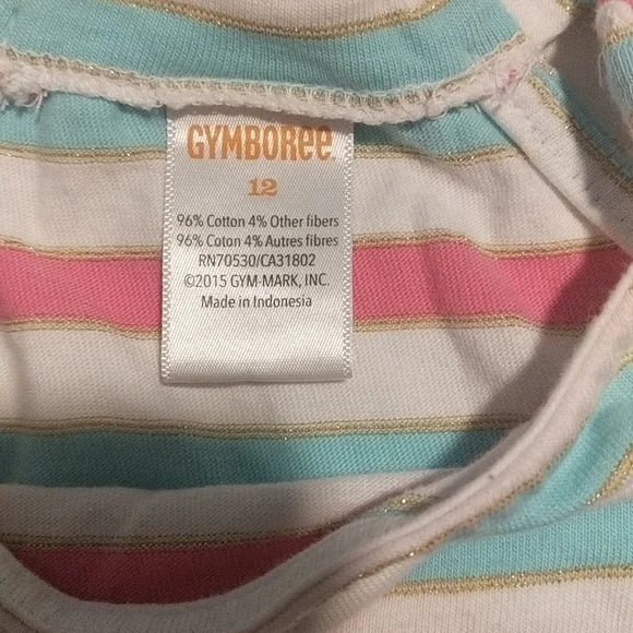 Striped Ruffled Tank - Picture 2 of 2